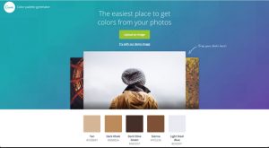 Χρήσιμα εργαλεία για την επιλογή χρωμάτων - Canva Color Palette Generator